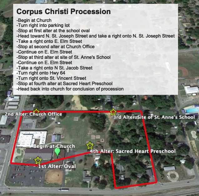 Corpus Christi Celebration Information